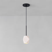 Talvior Faceted Pendant Light – Adjustable Glass Light Fixture
